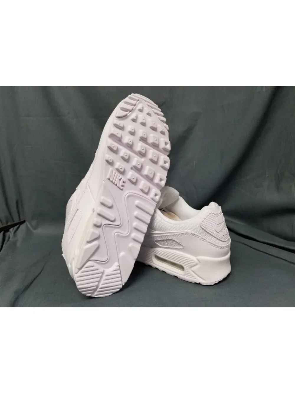 Nike Air Max 90 Recraft Triple White CN8490 100 Women's Size 9.5 NEW IN BOX!